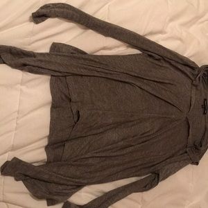 Nordstrom Asymmetrical hoodie sweater